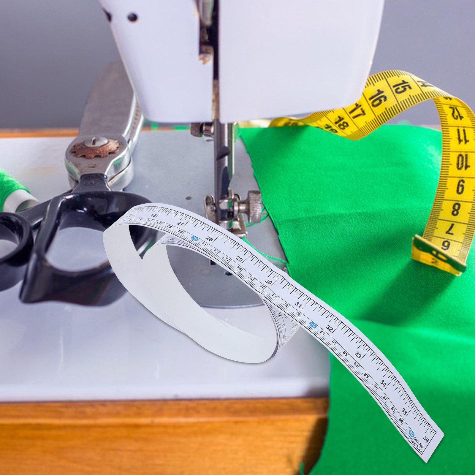 Tape Measure - 10 unidades de fita métrica adesiva