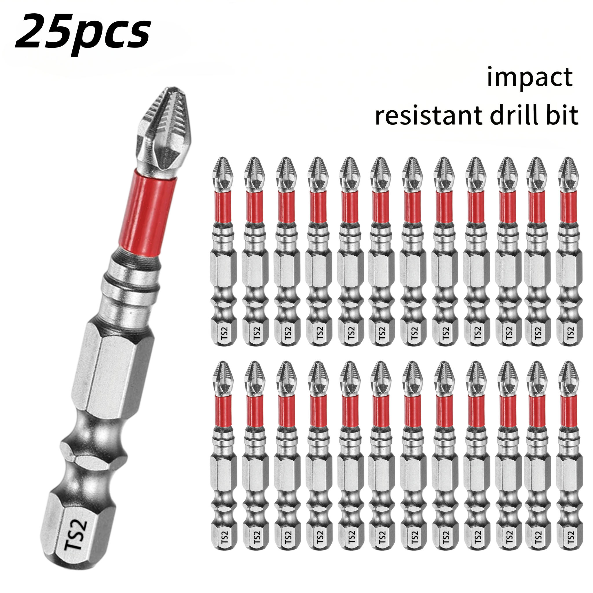 Drill Bits - Conjunto de 25 peças de pontas