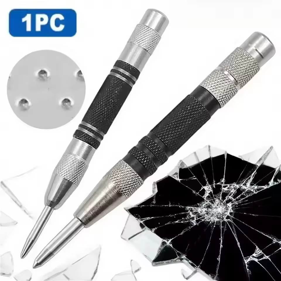 Drill Bits - Punção central automático, marcador de furos