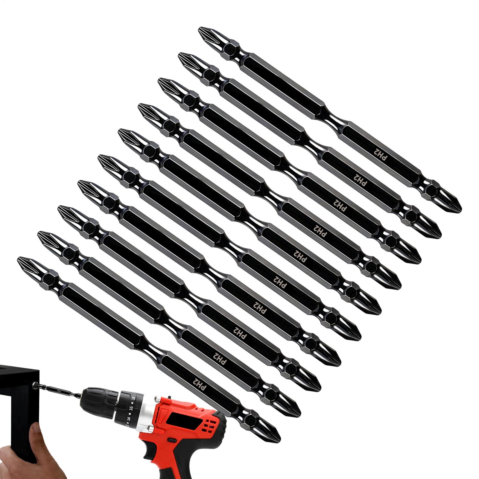 Drill Bits - Conjunto de Pontas Magnéticas para Furadeira,