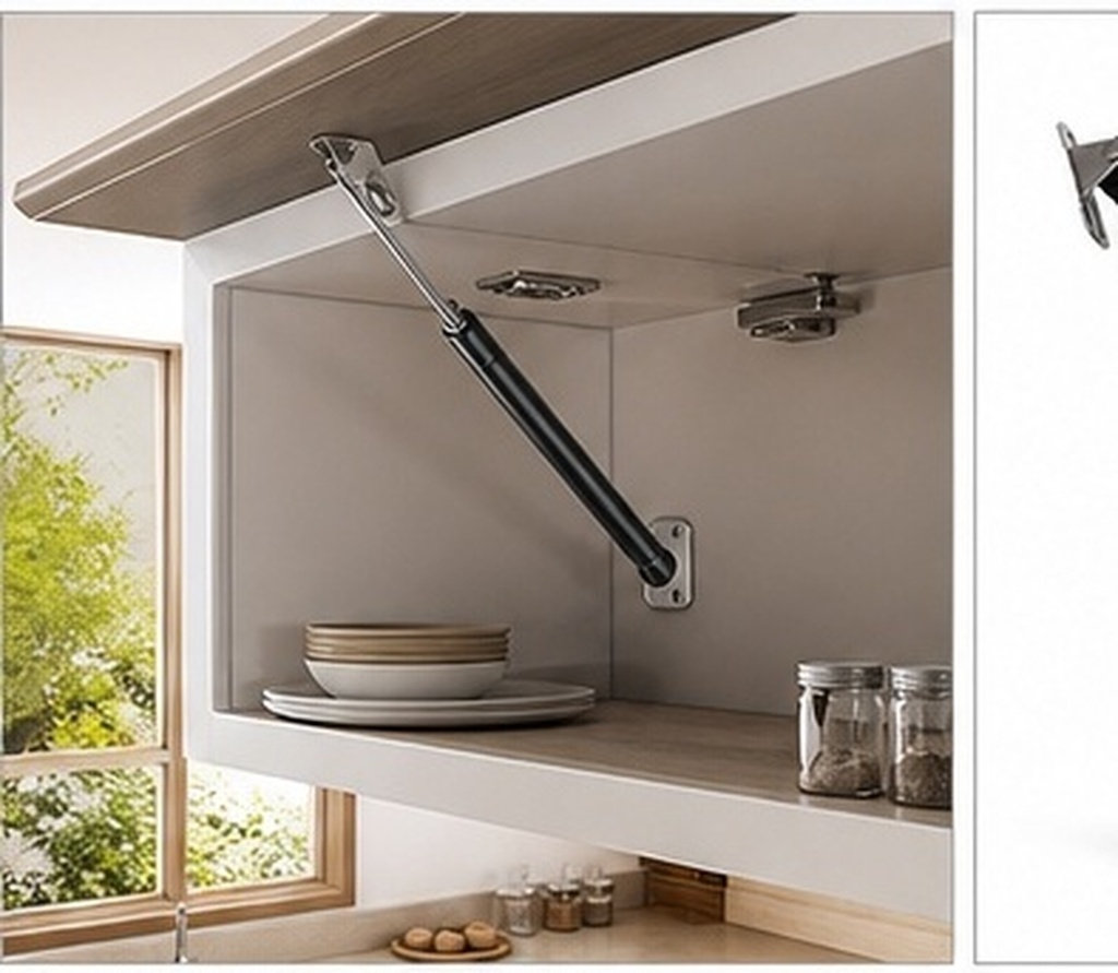 Cabinet Hinges - 2 peças de dobradiças hidráulicas com