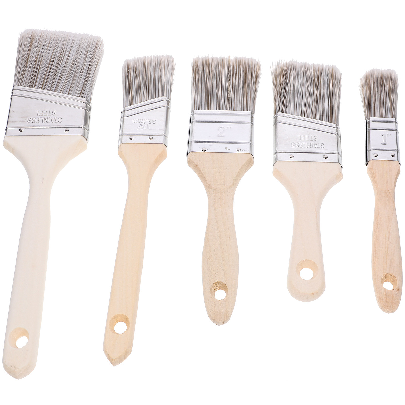 Home Improvement Fence - Conjunto de 5 pincéis de pintura