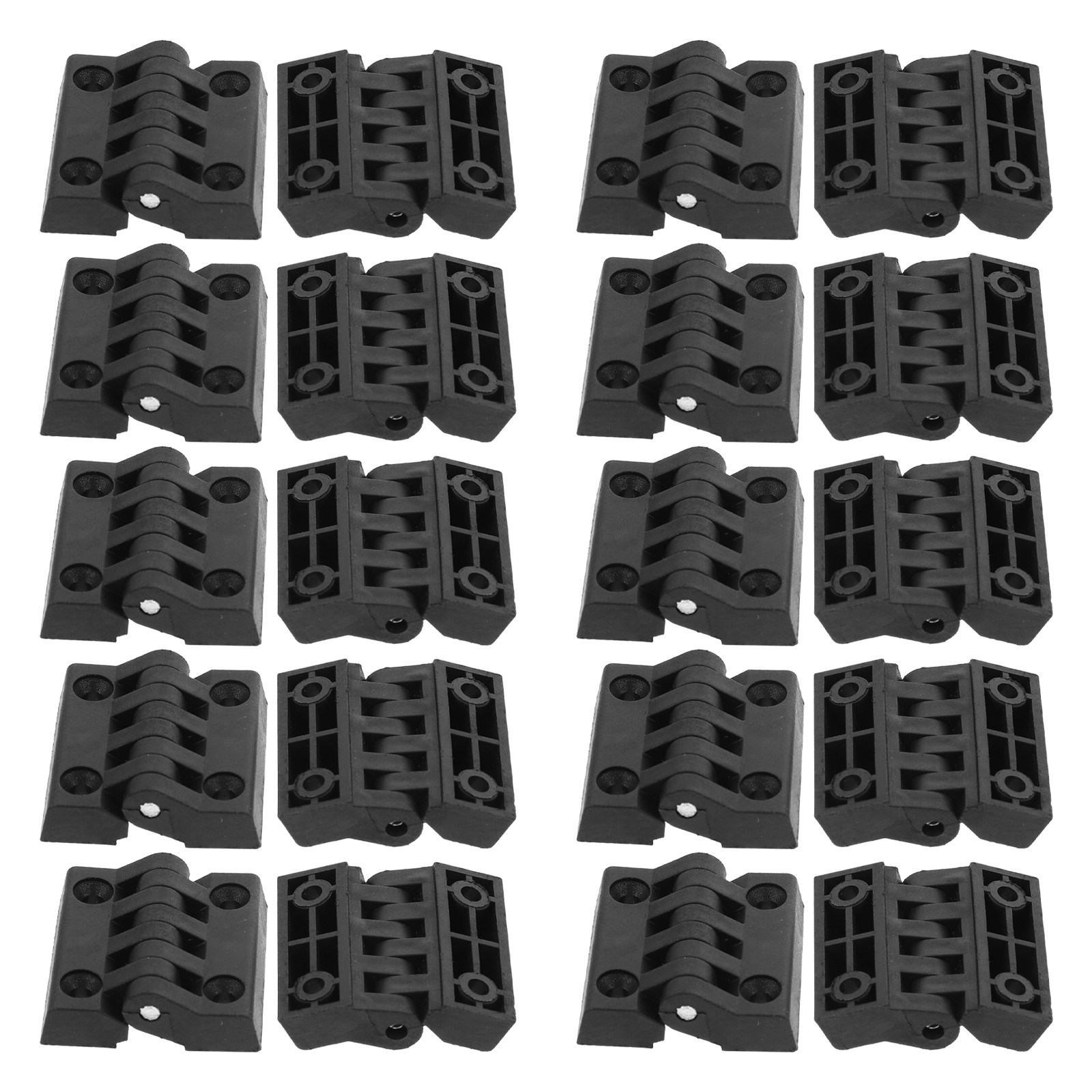 20 peças de dobradiças de plás - Cabinet Hinges avaliação e preço