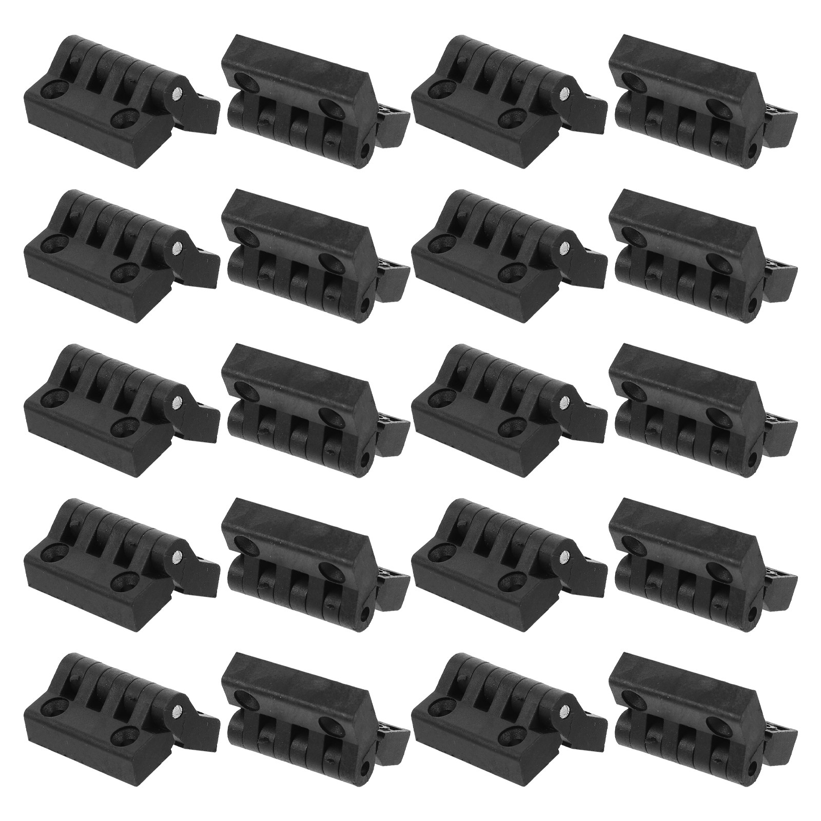 20 peças de dobradiças de plás - Cabinet Hinges avaliação e preço