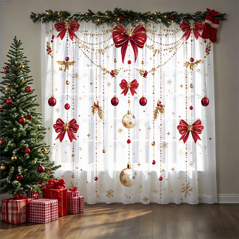 2 cortinas transparentes de Na - Curtain Rods avaliação e preço