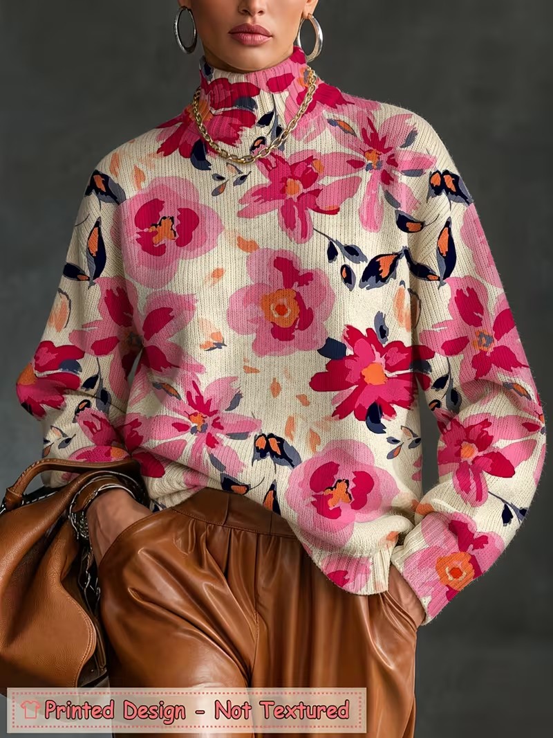 Camiseta de gola alta para mul - Wallpaper avaliação e preço