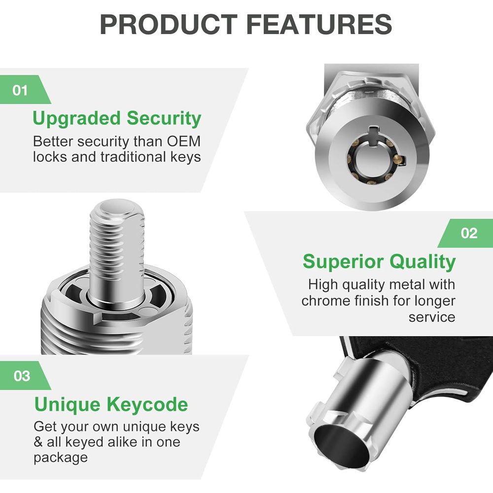 Conjunto de 5 Fechaduras para  - Door Lock avaliação e preço