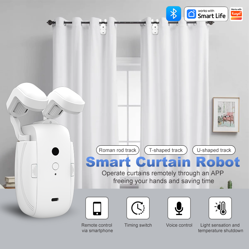 Abridor de Cortinas Automático - Curtain Rods avaliação e preço