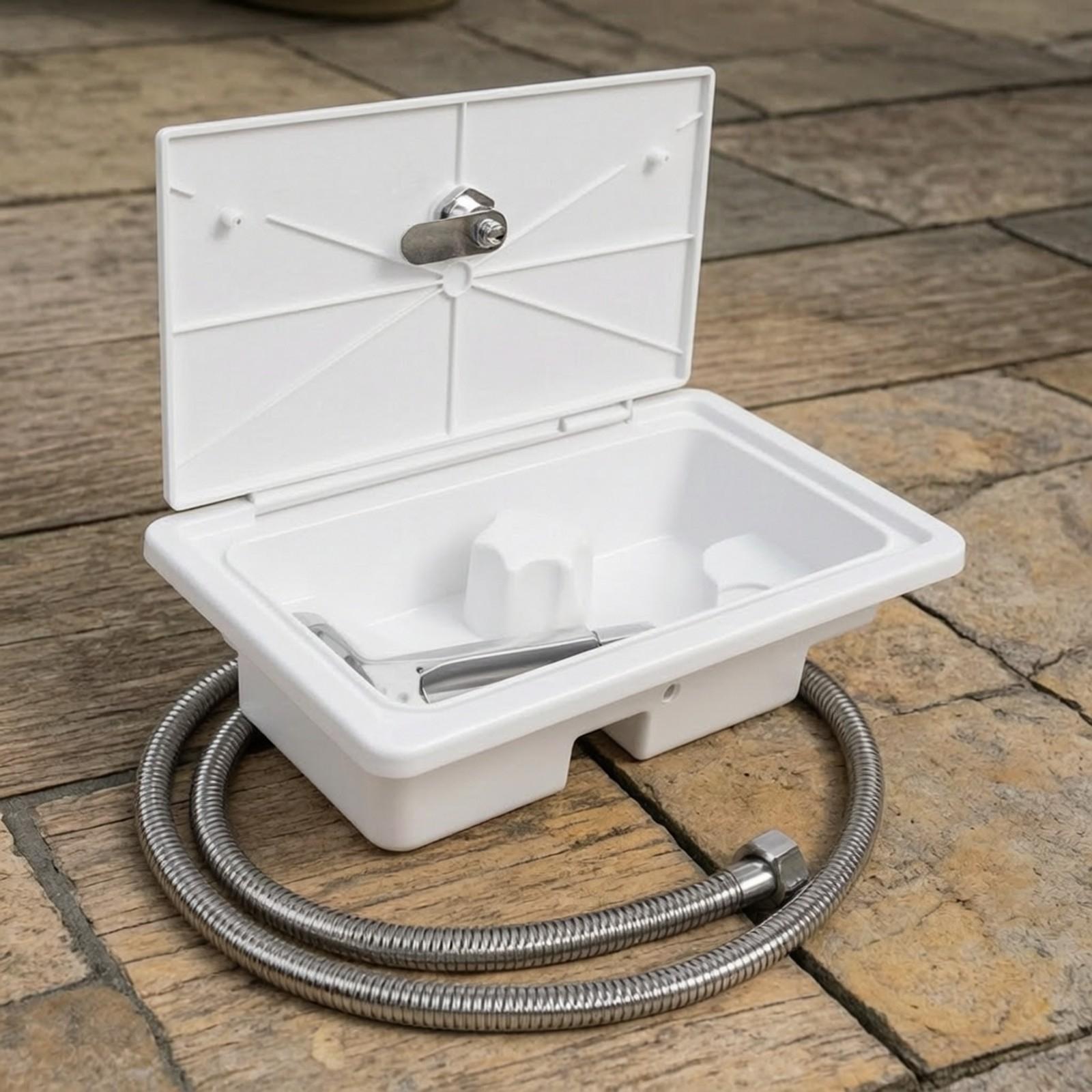 Chuveiro Portátil para RV, Uni - Faucet avaliação e preço