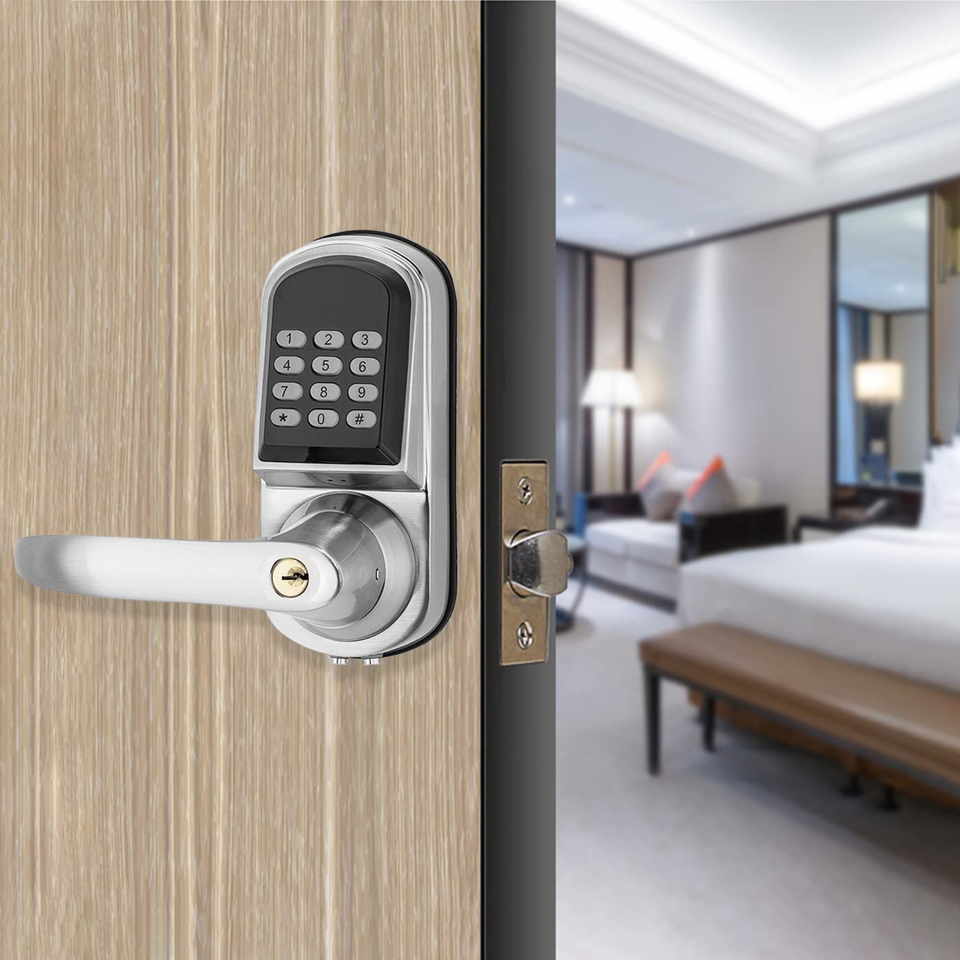 Fechadura Digital TTlock BLE d - Door Lock avaliação e preço