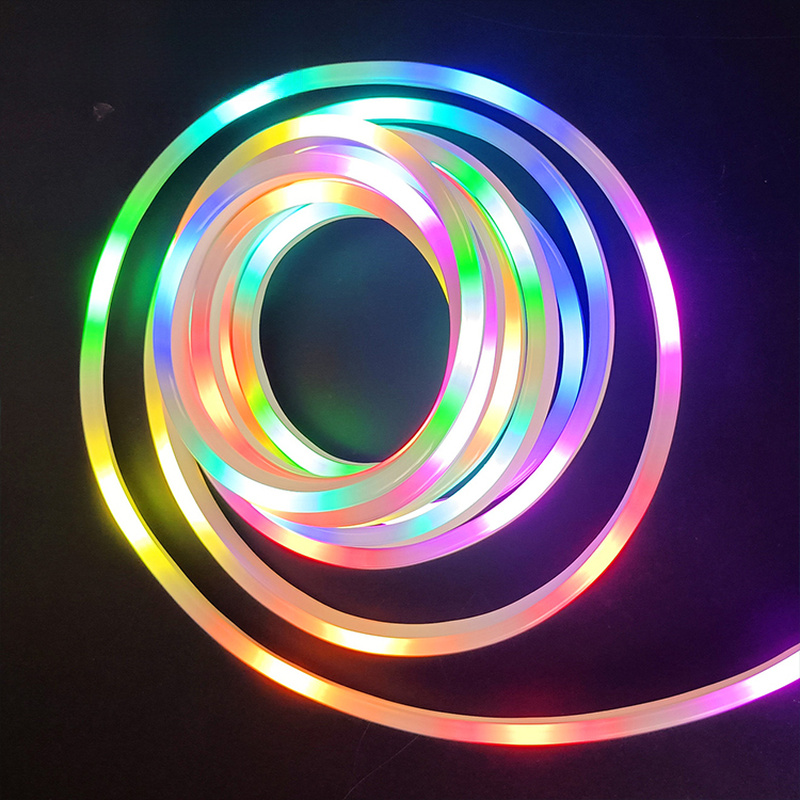 Fita de luz LED neon RGB de al - Led Strip Lights avaliação e preço