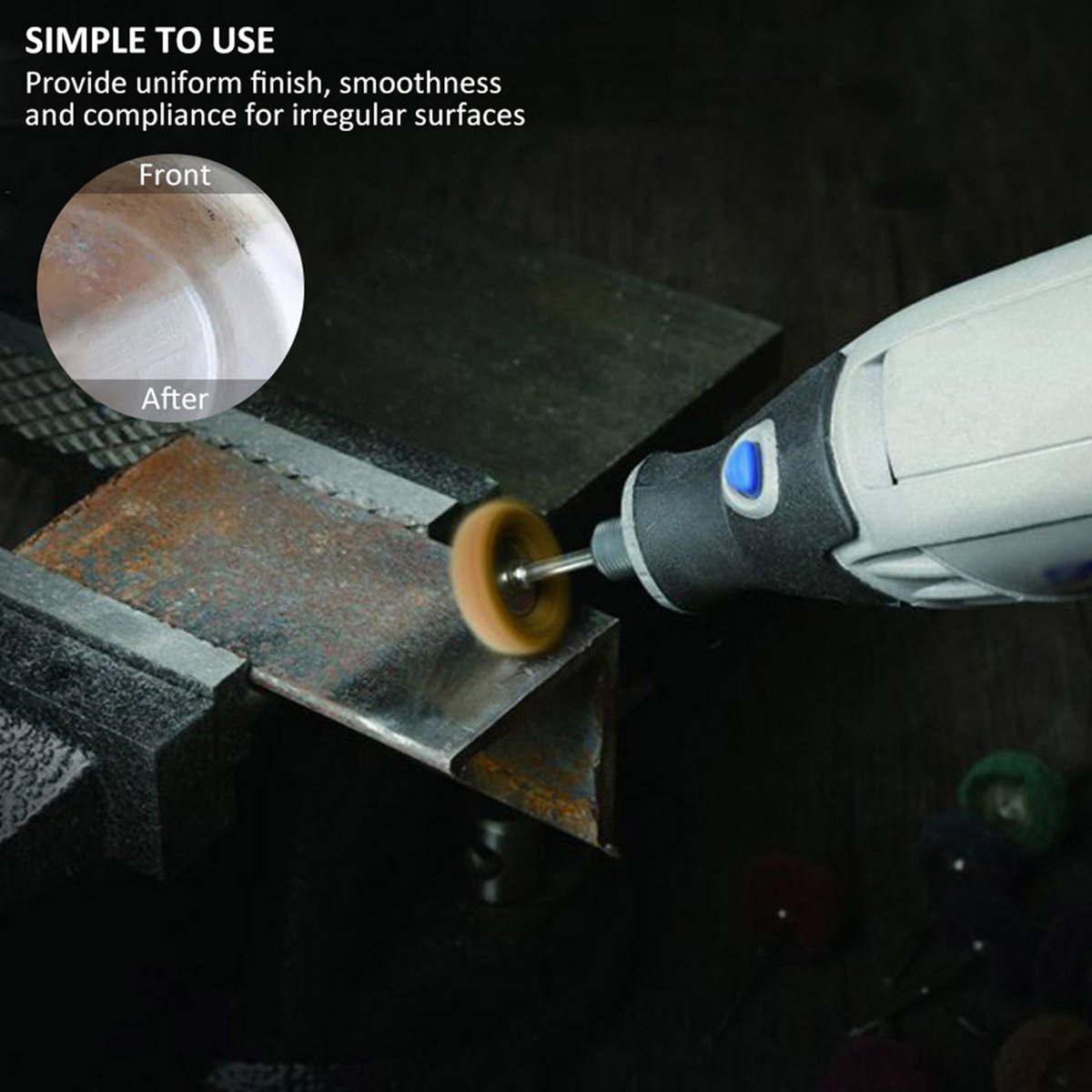10/50 pçs mini broca escova ab - Drill Bits avaliação e preço