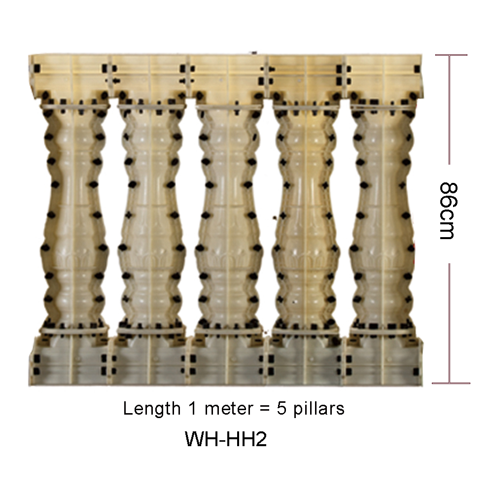 Baluster de concreto plástico  - Home Improvement Fence avaliação e preço