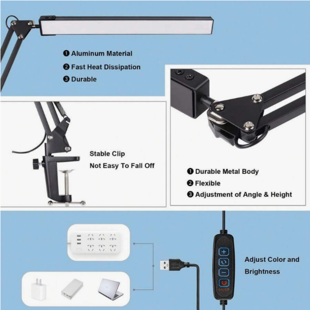 Luminária de Mesa LED para Cas - Light Switch avaliação e preço
