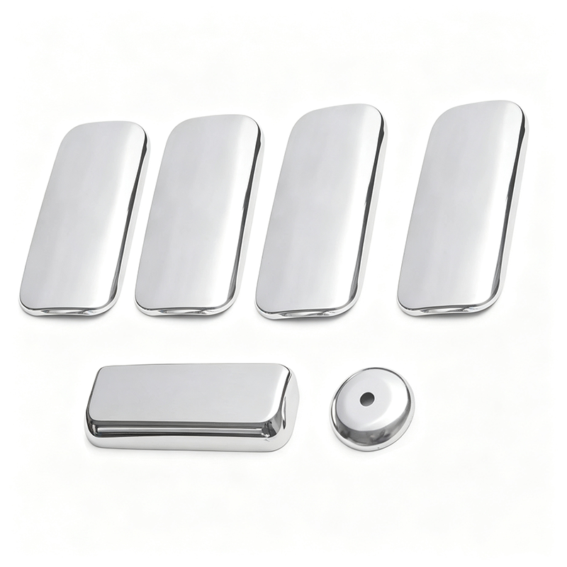 5 peças de capa cromada para m - Door Handle avaliação e preço